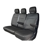 Pokrowce do VW T6 od 2015 / T6.1 od 2019 - 3 miejsca CAŁE OPARCIE BEZ STOLIKA, CAŁE SIEDZENIE | Seria MAISTER