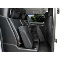 Pokrowce  do Renault Trafic III od 2021 FACELIFT - 3 miejsca DRUGI RZĄD (DOUBLE CAB) | Seria VIP