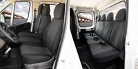 Pokrowce do Toyota Proace Max od 2024 - 7 miejsc Z PRZODU CAŁE OPARCIE ZE STOLIKIEM, CAŁE SIEDZISKO| Seria LUX